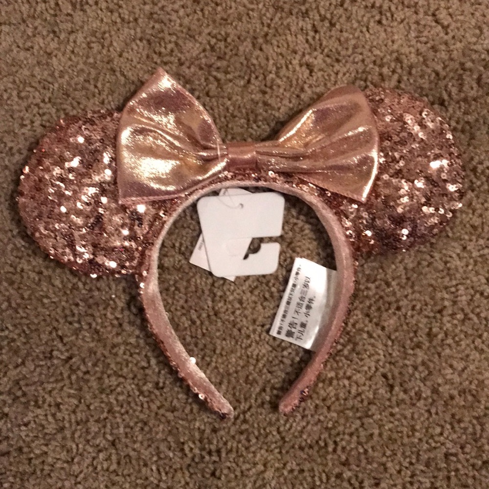 Minnie Mouse Rose Gold Ears